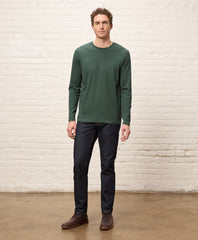 Organic Softspun Essential Crewneck Long Sleeve Tee