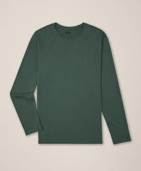 Organic Softspun Essential Crewneck Long Sleeve Tee