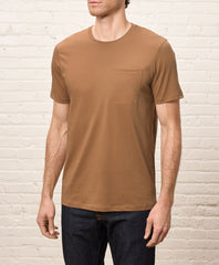 Organic Softspun Pocket Crew Tee