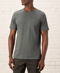 Organic Softspun Pocket Crew Tee