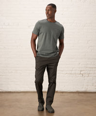 Organic Softspun Pocket Crew Tee