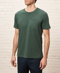 Organic Softspun Pocket Crew Tee