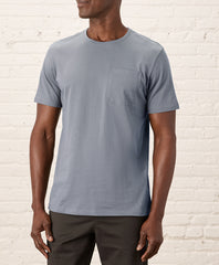 Organic Softspun Pocket Crew Tee