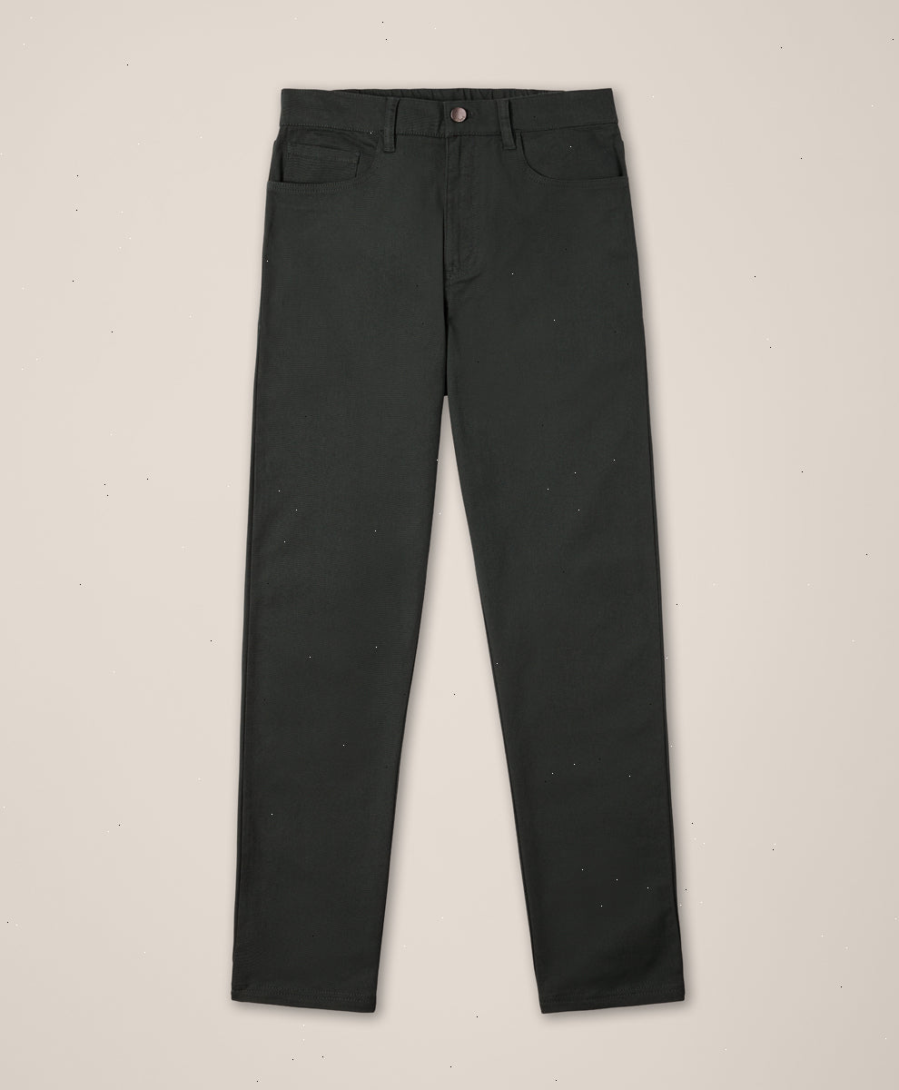 Organic Stretch Twill 5-Pocket Pant