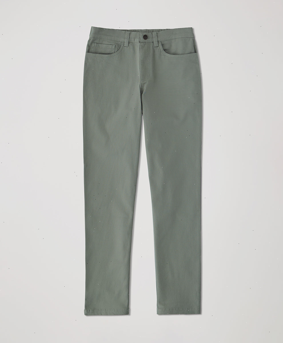 Organic Stretch Twill 5-Pocket Pant