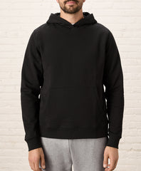 Organic Brushed Fleece Pullover Hoodie