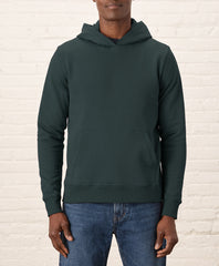 Organic Brushed Fleece Pullover Hoodie