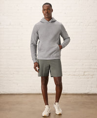 Organic Brushed Fleece Pullover Hoodie