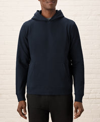 Organic Brushed Fleece Pullover Hoodie