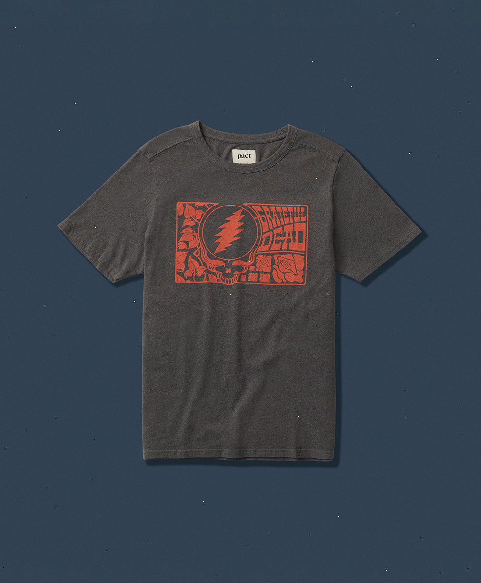 Organic Grateful Dead X Pact Graphic Tee
