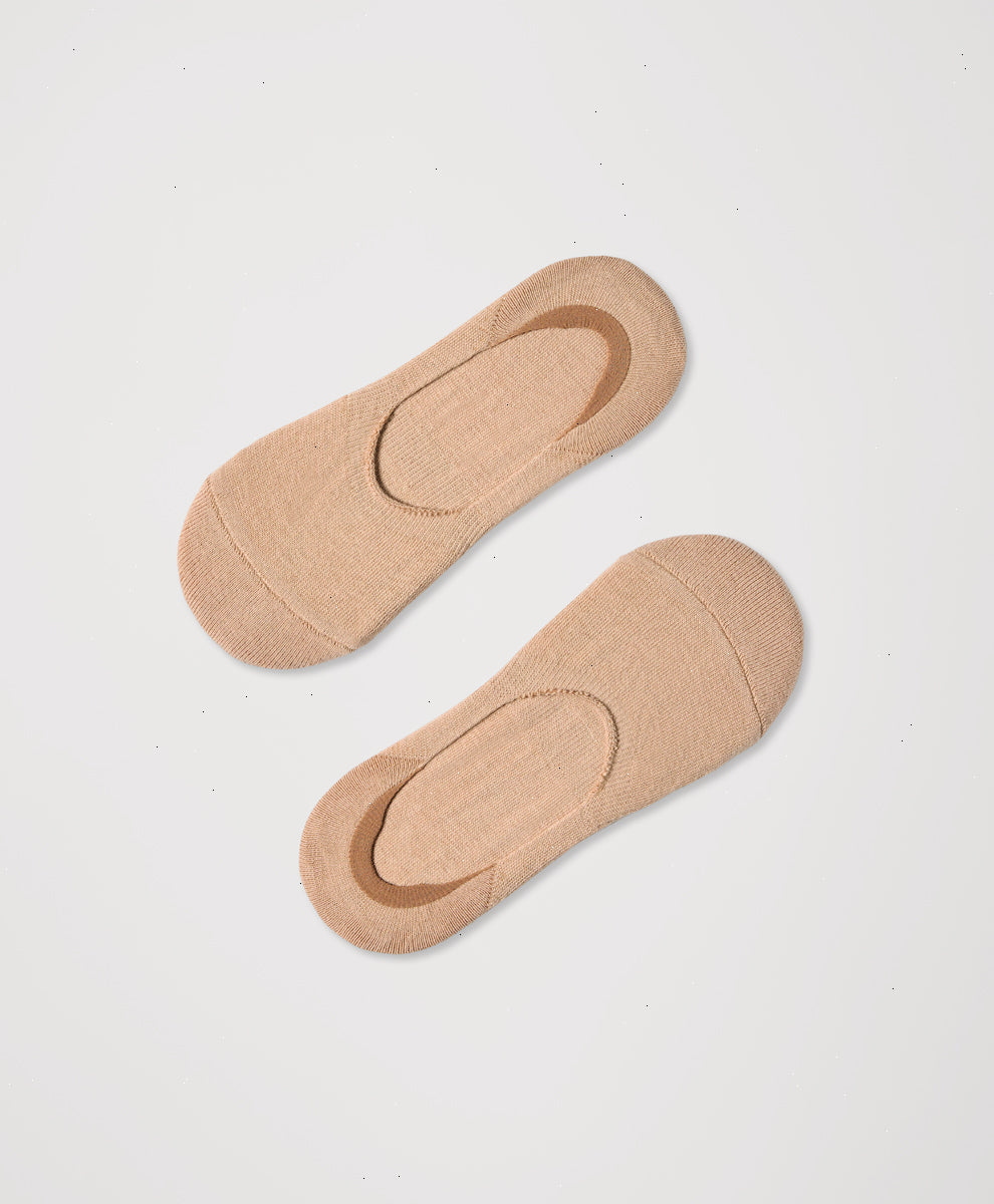 Organic No-Show Socks 2-Pack