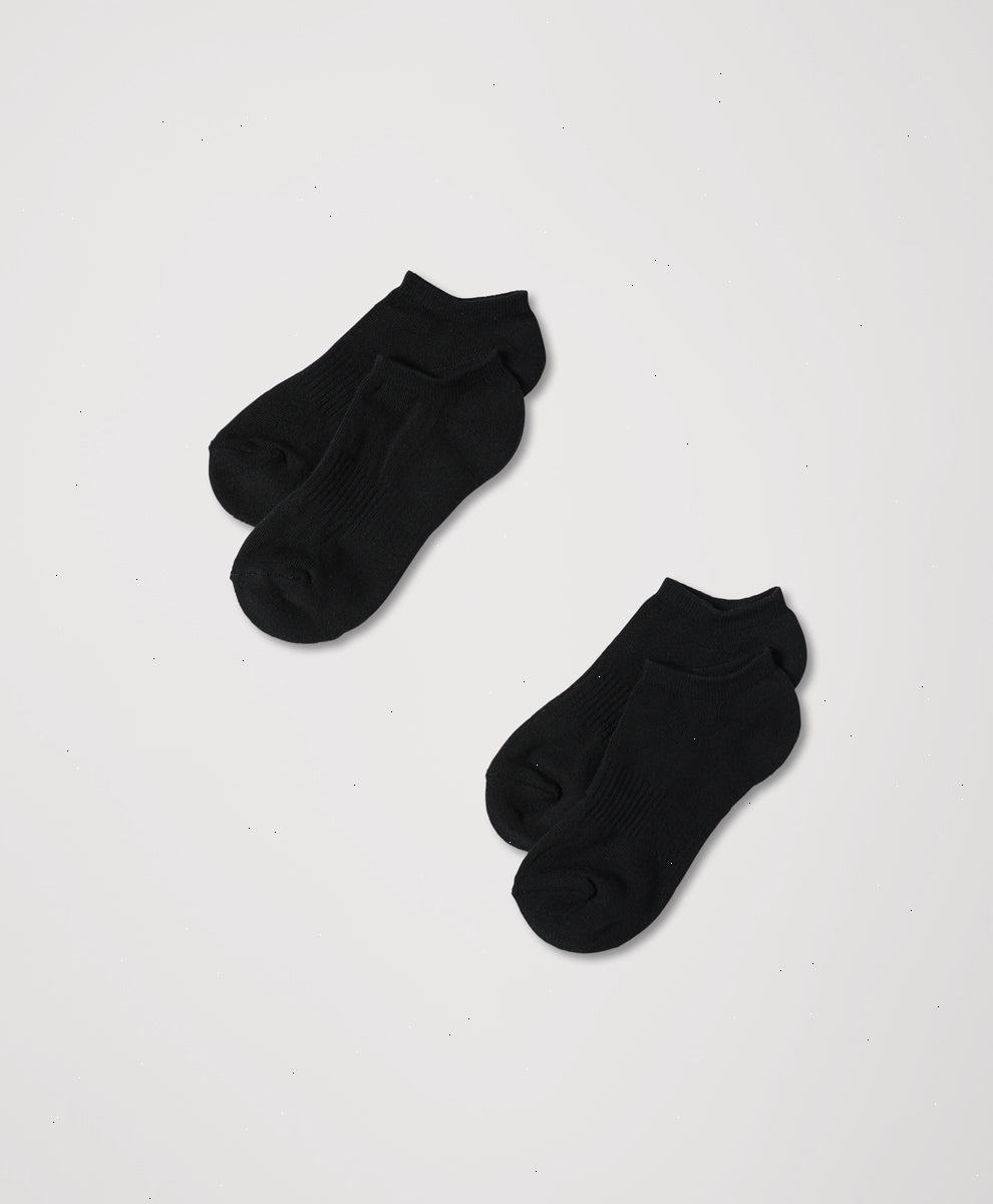 Organic Shorty Socks 2-Pack