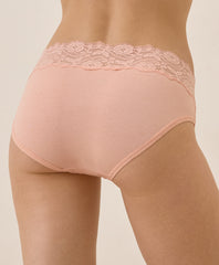 Organic Lace Waist Brief 3-Pack