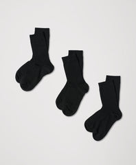 Organic The Perfect Crew Socks 3-Pack