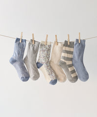 Organic The Perfect Crew Socks 3-Pack