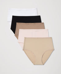 Organic Everyday High Rise Brief 5-Pack