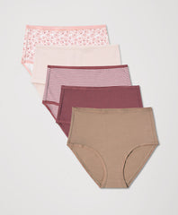 Organic Everyday High Rise Brief 5-Pack
