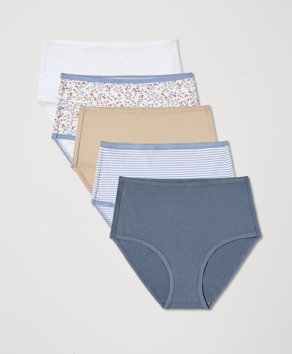 Organic Everyday High Rise Brief 5-Pack