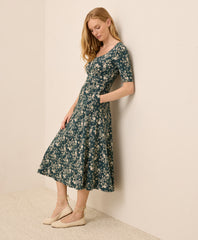 Organic Fit & Flare Signature Scoop Dress