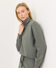 Organic Cloudknit Quarter Zip