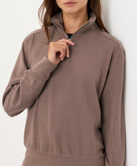 Organic Cloudknit Quarter Zip