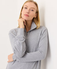 Organic Cloudknit Quarter Zip