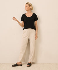 Organic Softspun Scoop Neck Tee