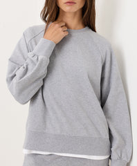 Organic Cloudknit Raglan Crew