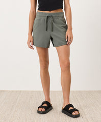 Organic Cloudknit Curved Hem Short