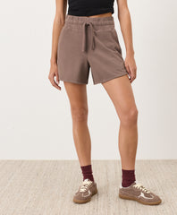 Organic Cloudknit Curved Hem Short