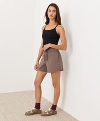 Organic Cloudknit Curved Hem Short