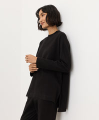 Organic Airplane Long Sleeve Poncho