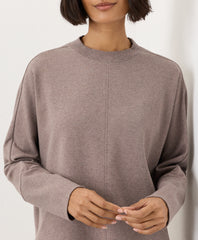 Organic Airplane Long Sleeve Poncho