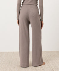 Organic Dream Rib Wide Leg Lounge Pant