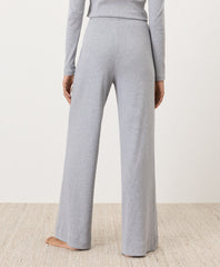 Organic Dream Rib Wide Leg Lounge Pant