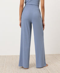 Organic Dream Rib Wide Leg Lounge Pant