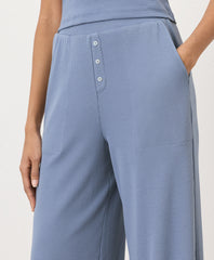 Organic Dream Rib Wide Leg Lounge Pant