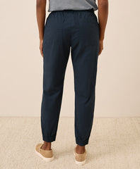 Organic Stretch Poplin Jogger