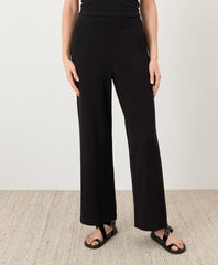 Organic Airplane Pintuck Wide Leg Pant