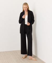 Organic Airplane Wrap Cardigan