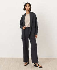 Organic Airplane Wrap Cardigan