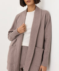 Organic Airplane Wrap Cardigan