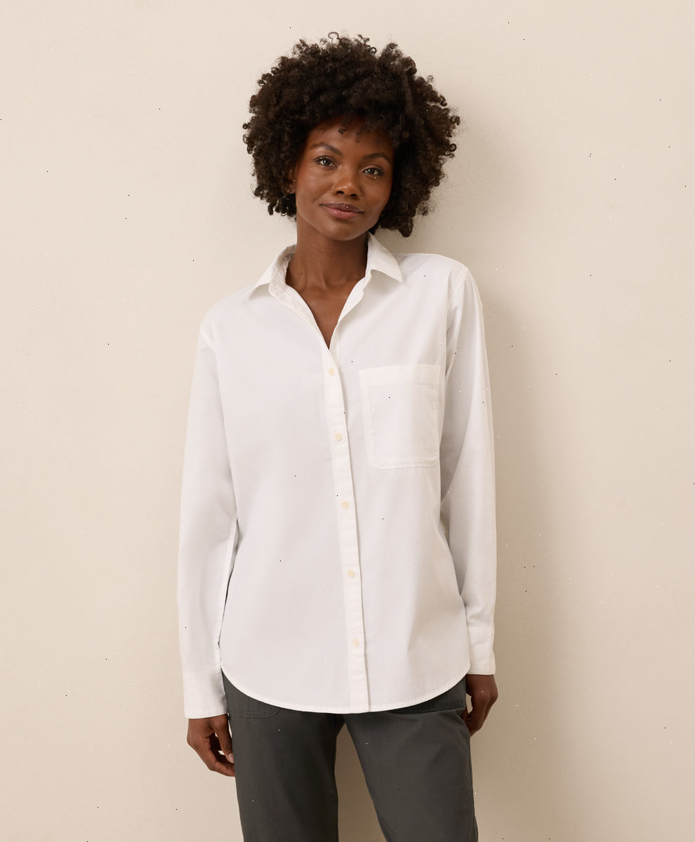 Organic All Day Poplin Classic Shirt