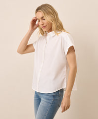 Organic All Day Poplin Easy Shirt