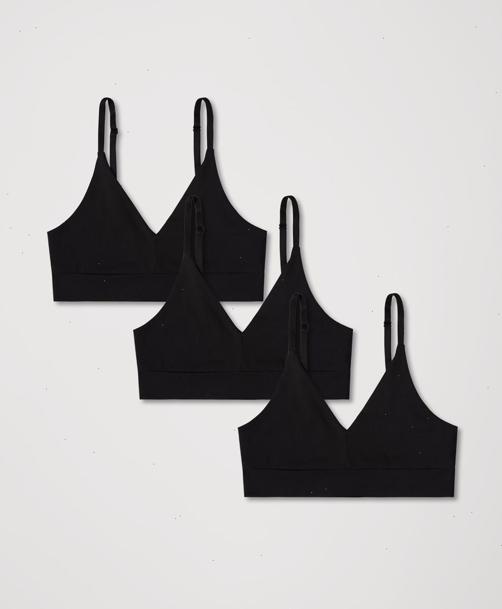 Organic Everyday Classic T-Shirt Bra 3-Pack