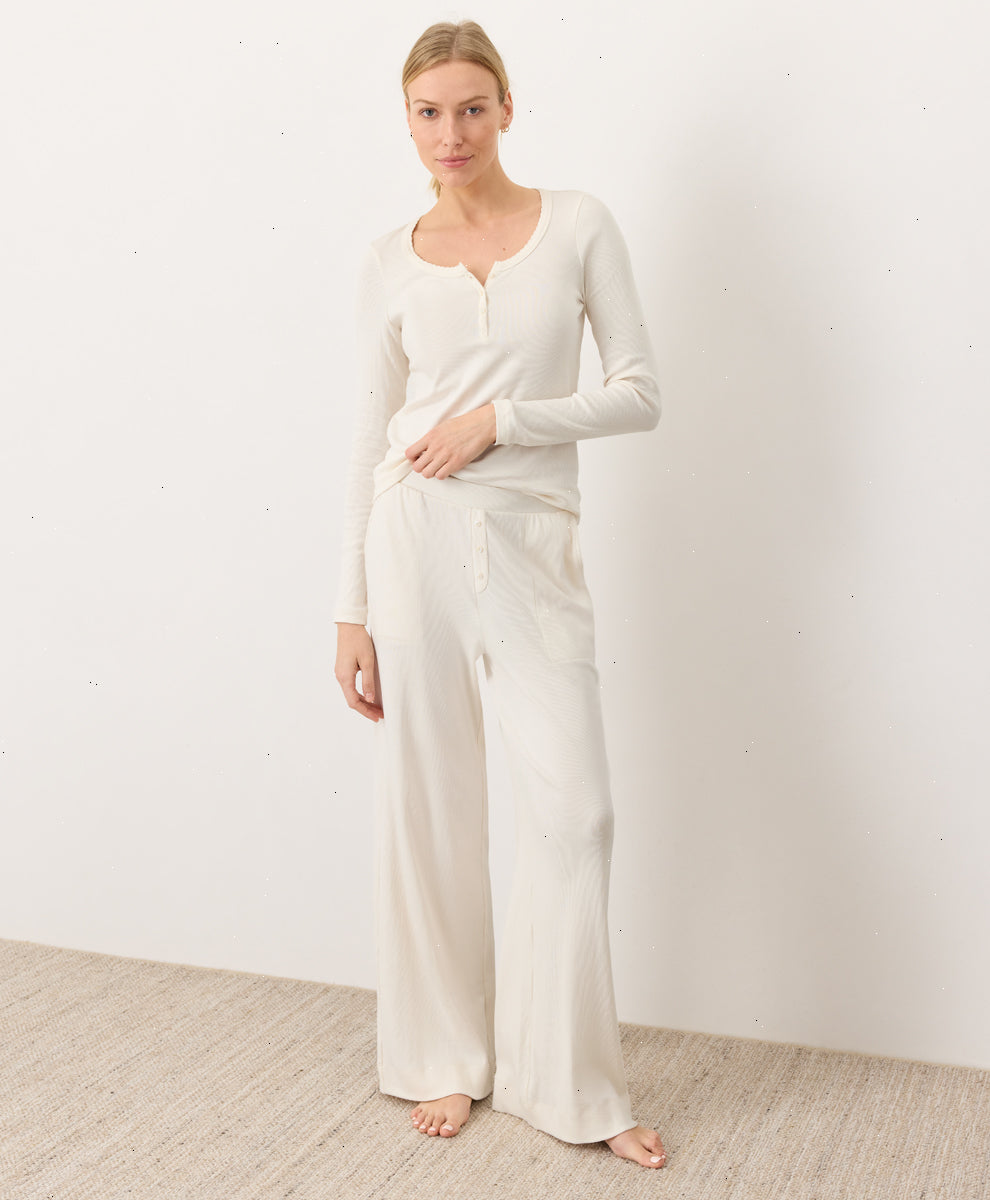 Organic Dream Rib Sleep Set