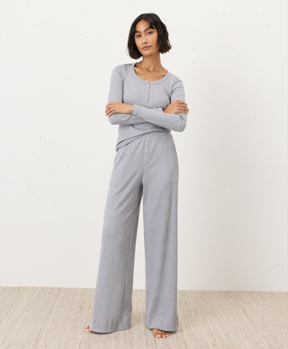 Organic Dream Rib Sleep Set