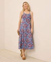 Organic Fit & Flare Midi Dress