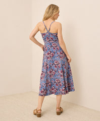 Organic Fit & Flare Midi Dress