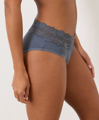 Organic Lace Waist Brief